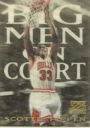 1997-98 SkyBox Z-Force - Big Men on Court #13 BMOC Scottie Pippen