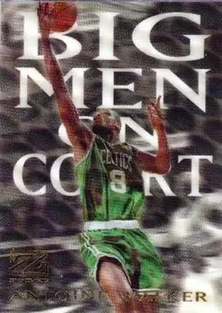 1997-98 SkyBox Z-Force - Big Men on Court #15 BMOC Antoine Walker