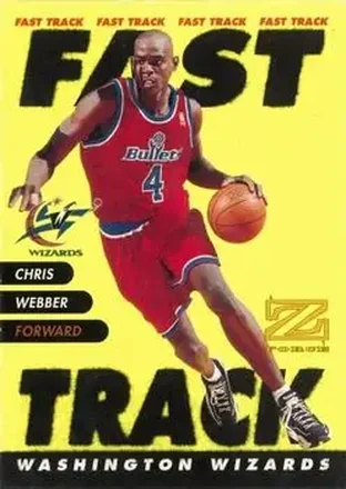 1997-98 SkyBox Z-Force - Fast Track #12 FT Chris Webber