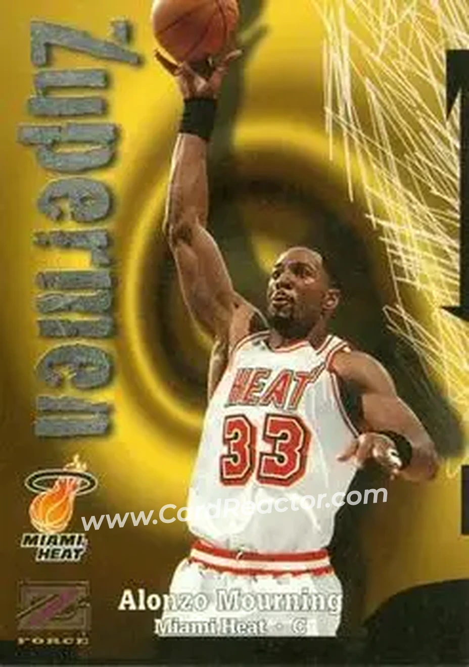 Front of Alonzo Mourning