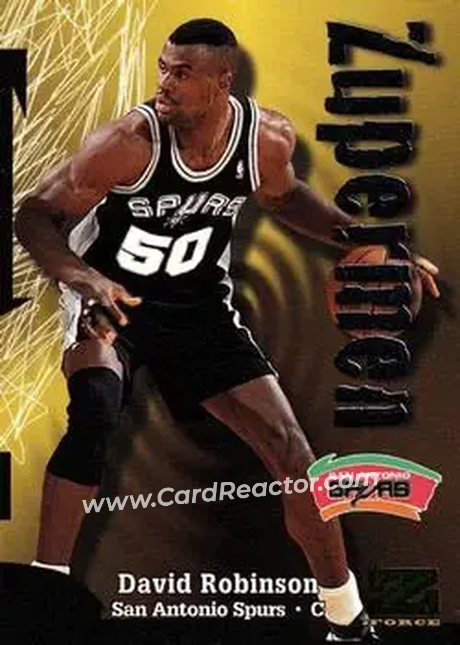 Front of David Robinson