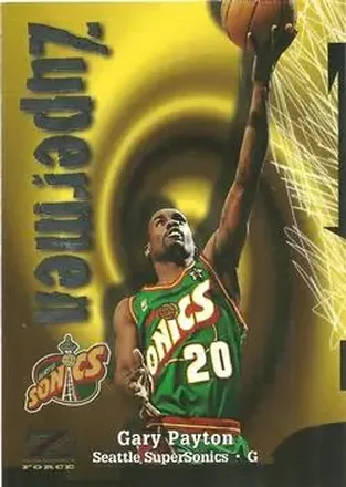 1997-98 SkyBox Z-Force #204 Gary Payton