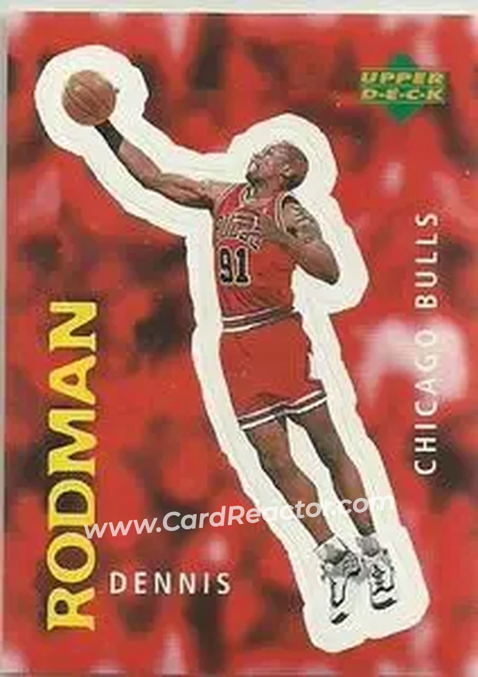 Front of Dennis Rodman