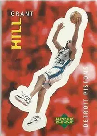 1997-98 Upper Deck NBA Stickers (European) #226 Grant Hill
