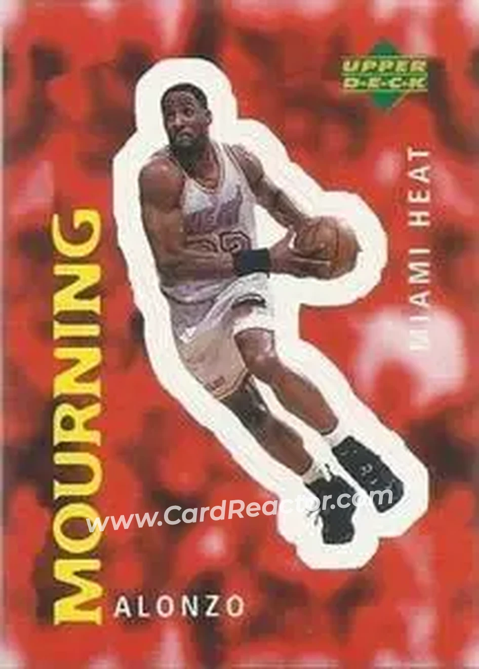 Front of Alonzo Mourning