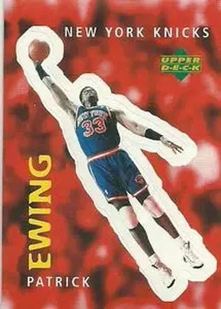1997-98 Upper Deck NBA Stickers (European) #285 Patrick Ewing