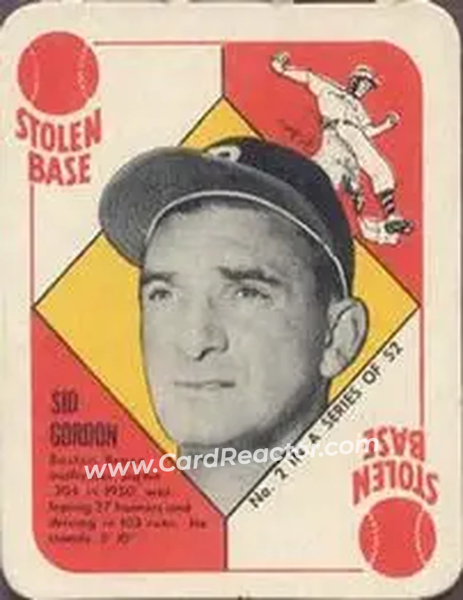 Front of Sid Gordon