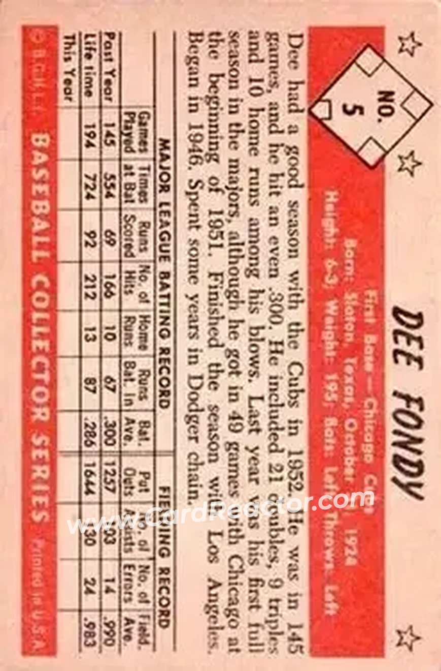 Back of Dee Fondy