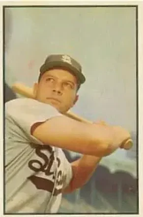 1953 Bowman Color #2 Vic Wertz