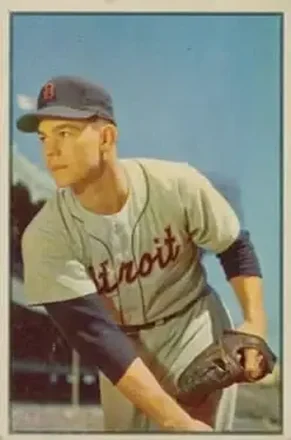 1953 Bowman Color #4 Art Houtteman