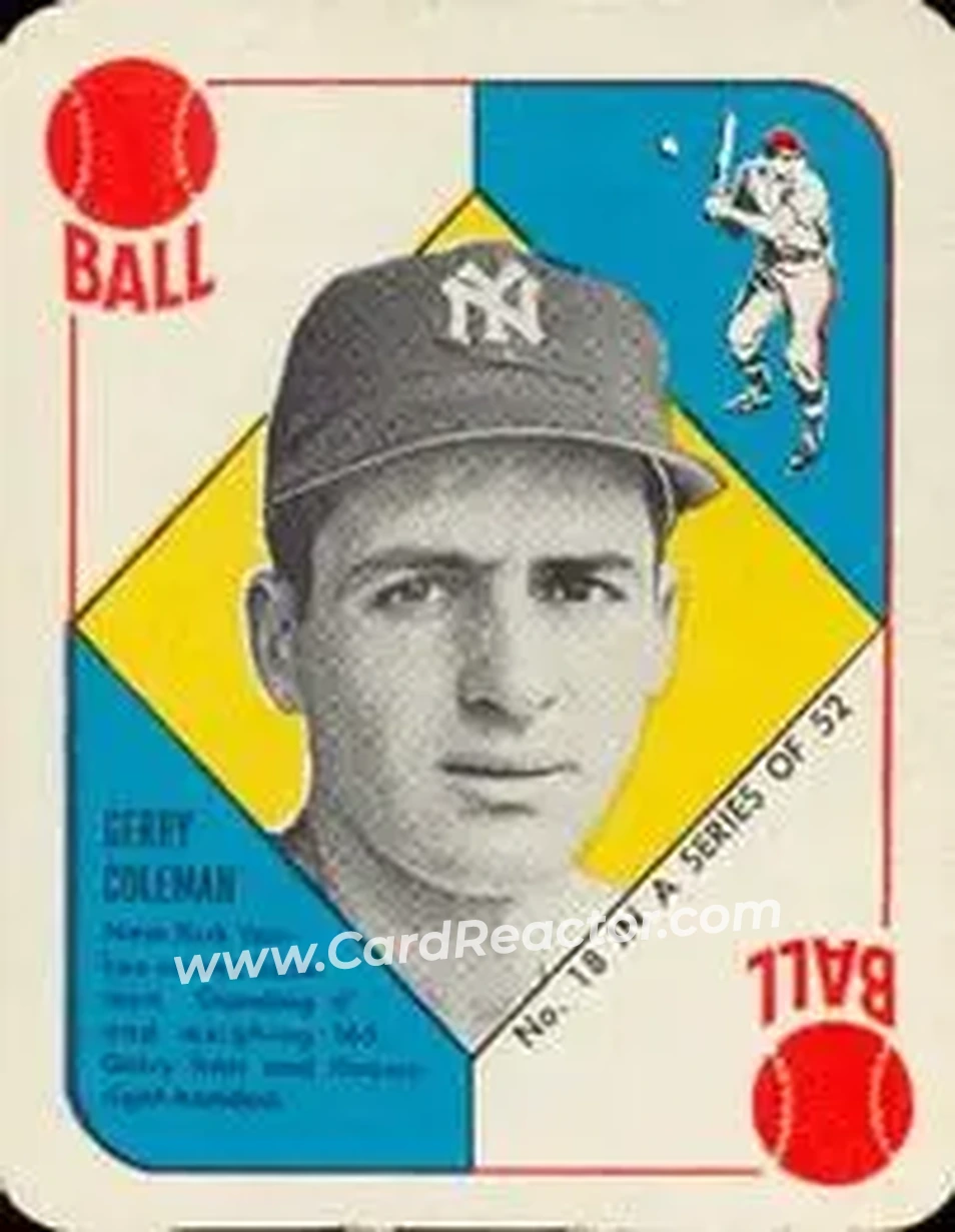 Front of Jerry Coleman