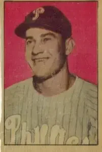 1952 Berk Ross #NNO - Del Ennis - Philadelphia Phillies 1952 Berk Ross #NNO - Del Ennis - Philadelphia Phillies