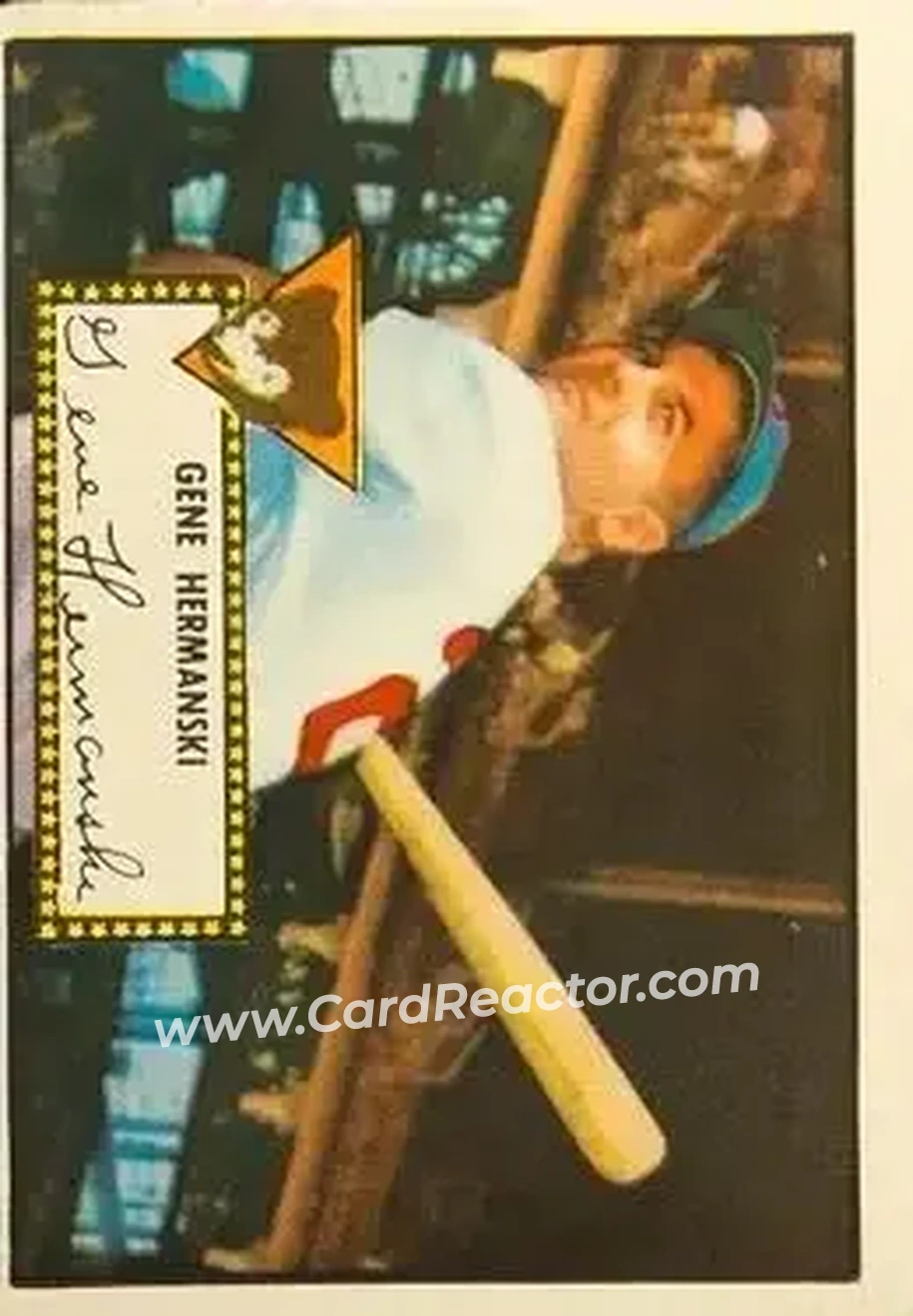 Front of Gene Hermanski