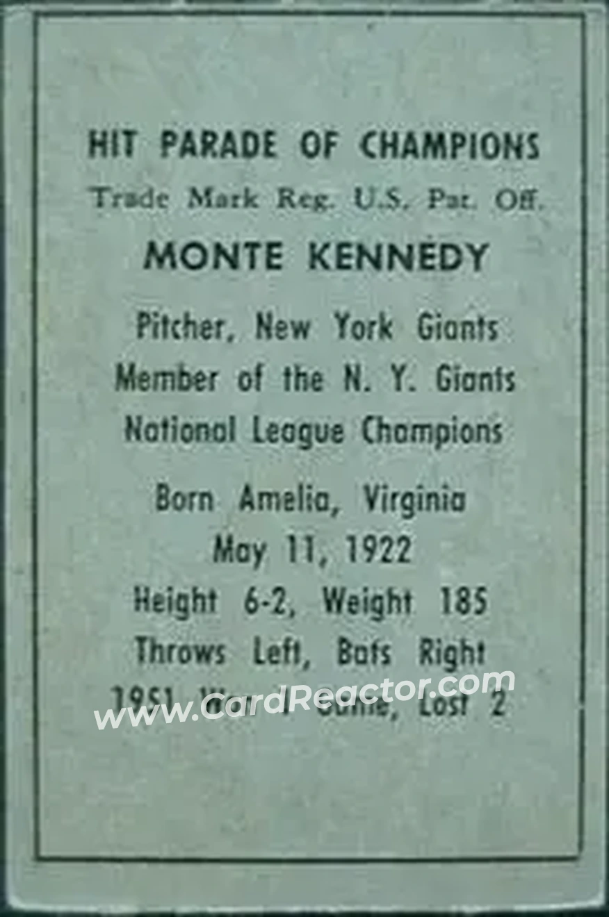 Back of Monte Kennedy