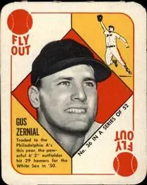 1951 Topps Red Backs feature card