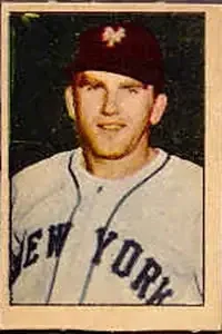 1952 Berk Ross #NNO - Dave Koslo - New York Giants 1952 Berk Ross #NNO - Dave Koslo - New York Giants
