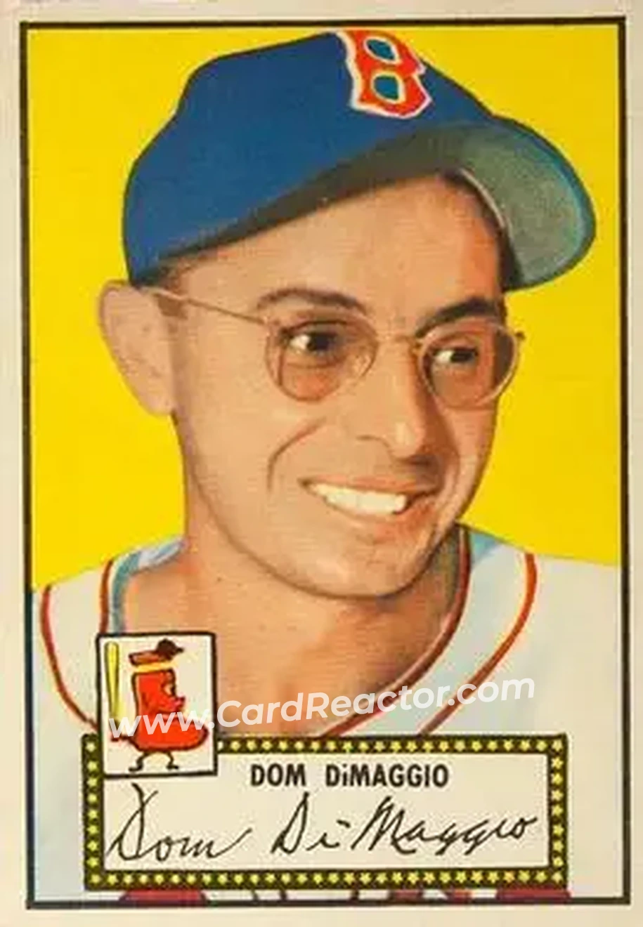 Front of Dom DiMaggio