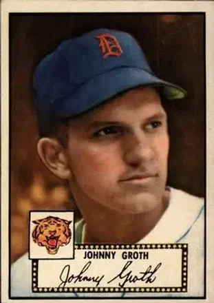 1952 Topps #25 Johnny Groth