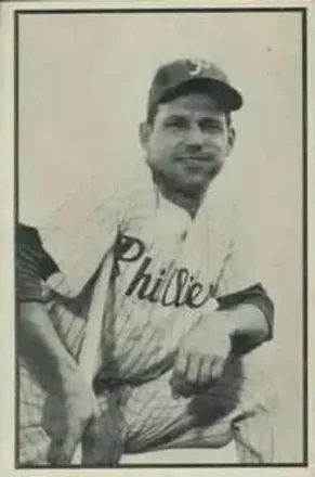 1953 Bowman Black & White #14 Bill Nicholson