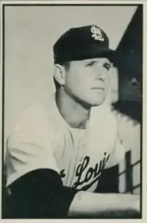 1953 Bowman Black & White #17 Virgil "Fire" Trucks
