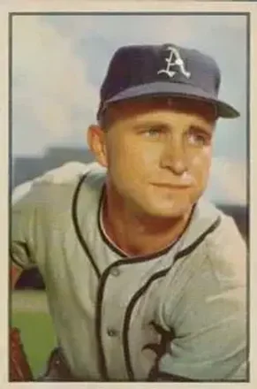 1953 Bowman Color #11 Bobby Shantz