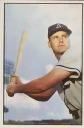 1953 Bowman Color #13 Gus Zernial