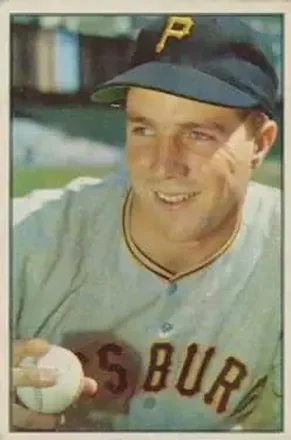1953 Bowman Color #16 Bob Friend