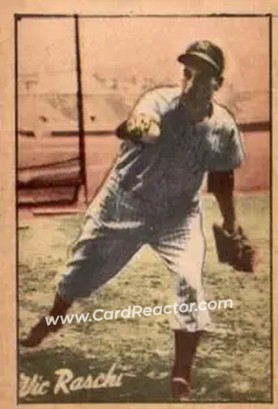 Front of Vic Raschi