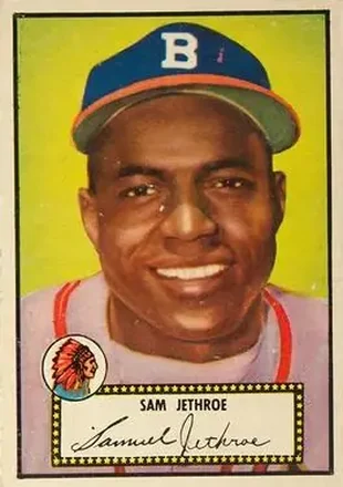 1952 Topps #27 Sam Jethroe