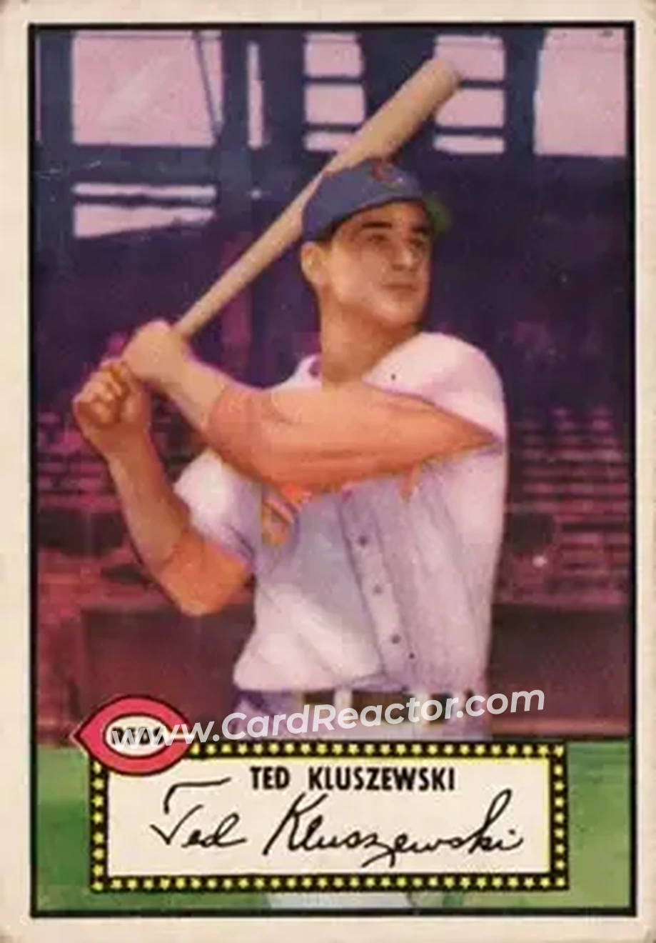 Front of Ted Kluszewski