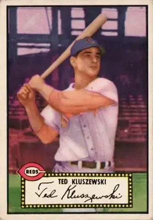 1952 Topps #29 Ted Kluszewski