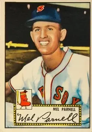 1952 Topps #30 Mel Parnell