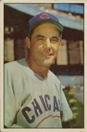 1953 Bowman Color #30 Phil Cavarretta