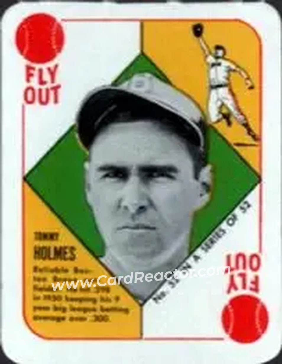 Front of Tommy Holmes