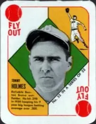 1951 Topps Red Backs #52 Tommy Holmes