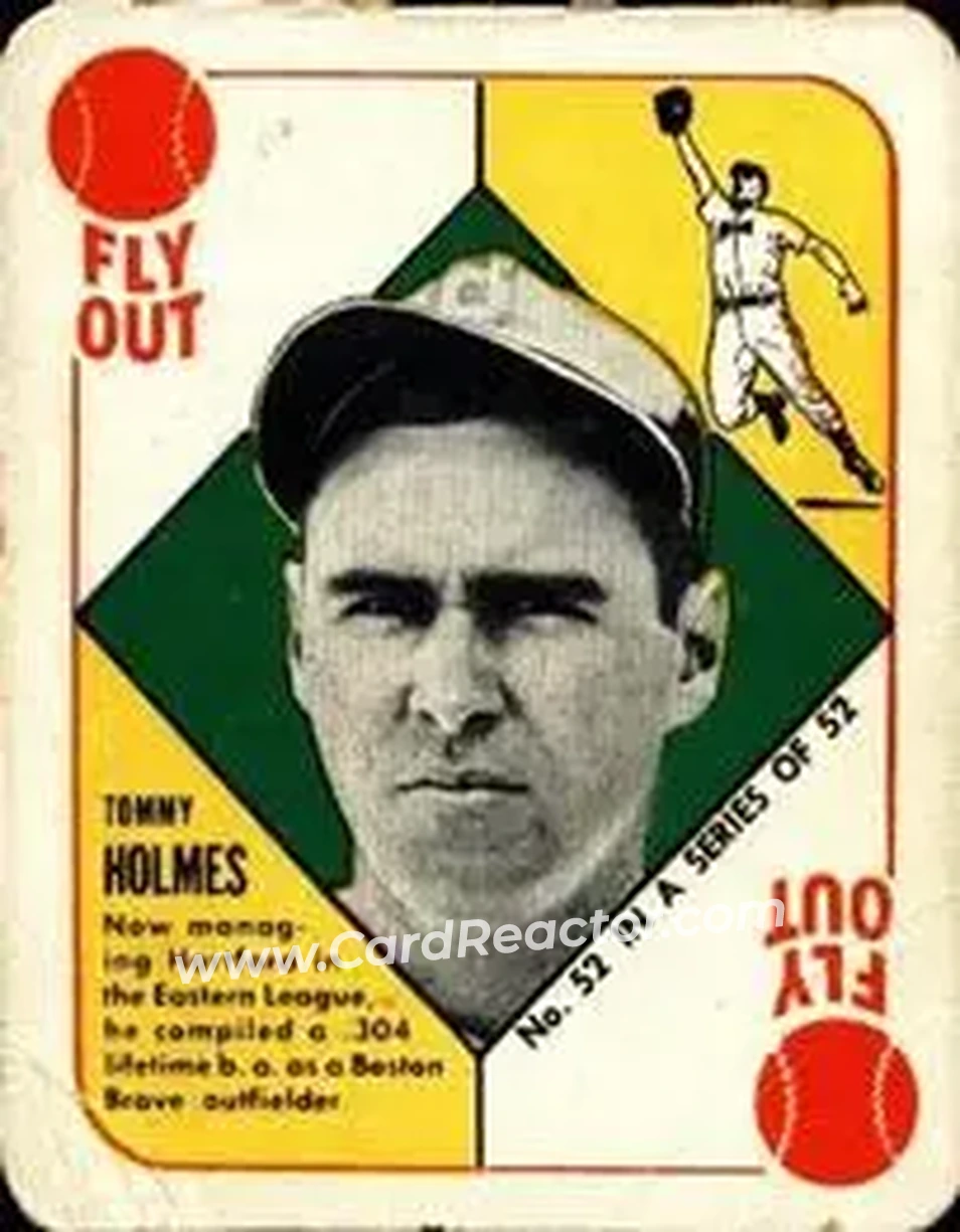 Front of Tommy Holmes