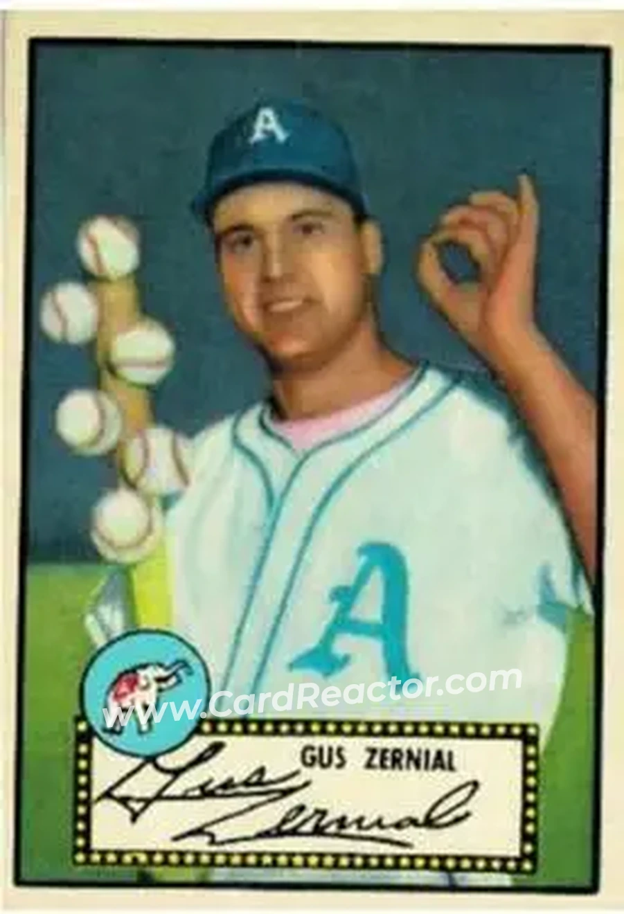 Front of Gus Zernial
