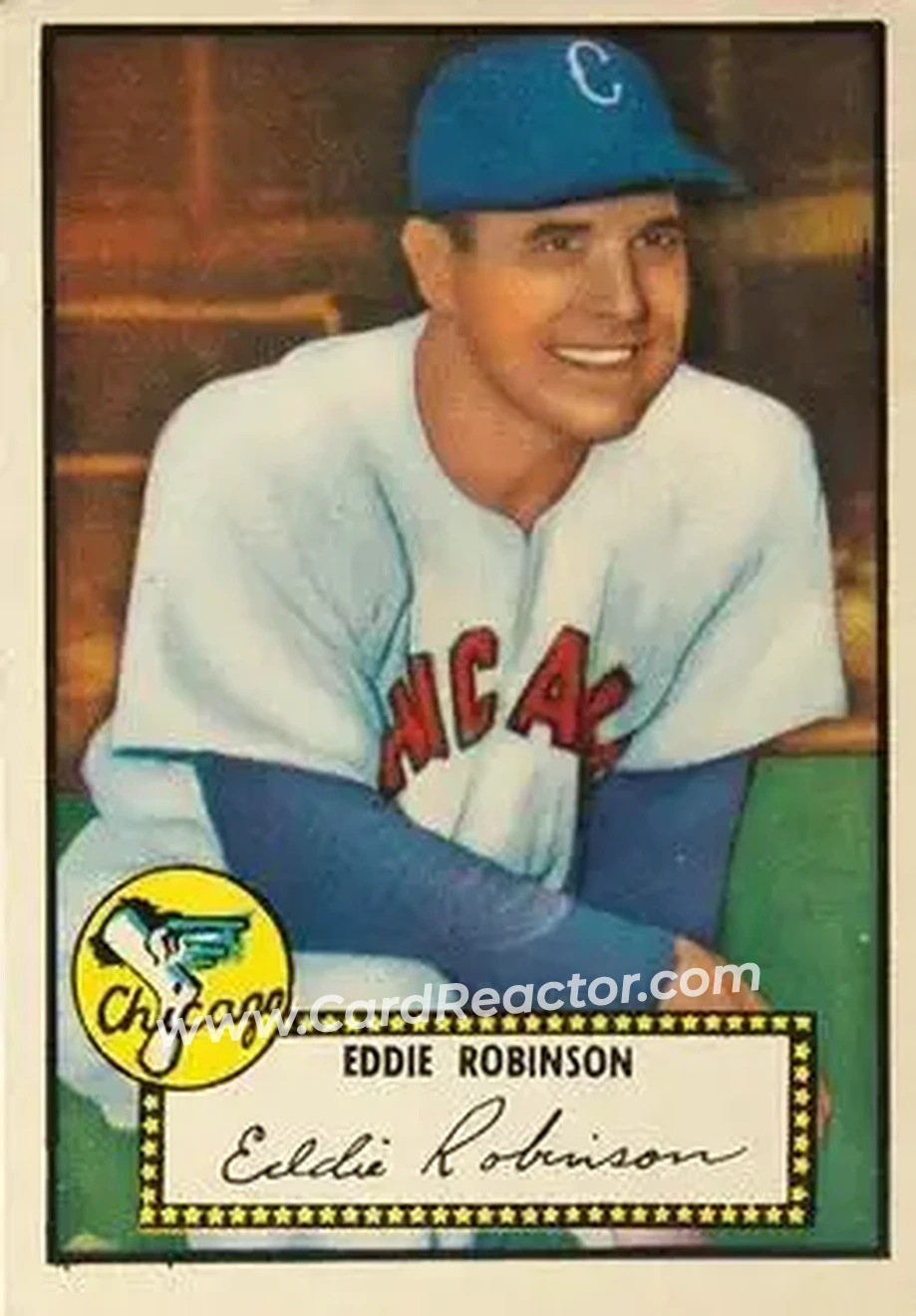 Front of Eddie Robinson