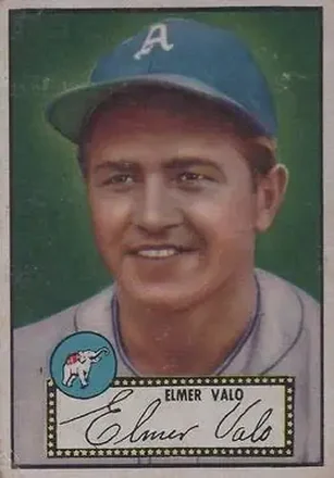 1952 Topps #34 Elmer Valo