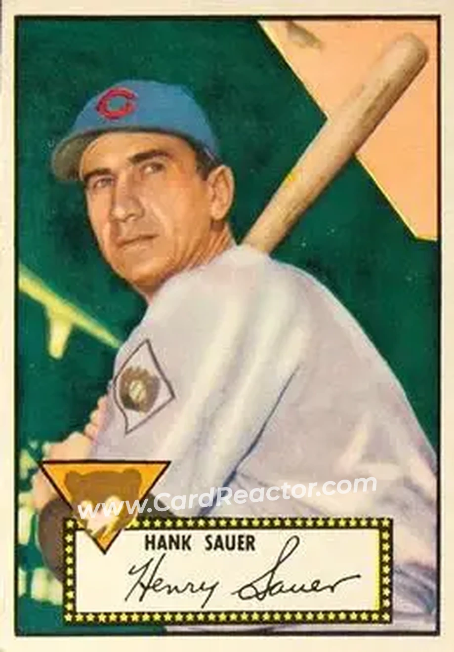 Front of Hank Sauer