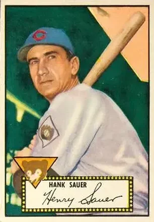 1952 Topps #35 Hank Sauer