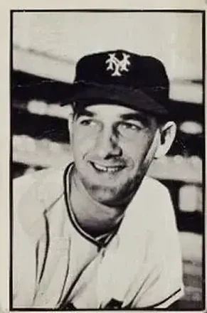 1953 Bowman Black & White #40 Larry Jansen