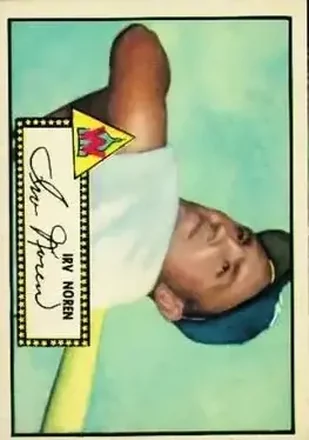 1952 Topps #40 Irv Noren