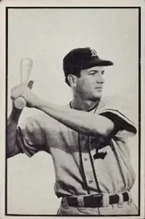 1953 Bowman Black & White #43a Hal Bevan