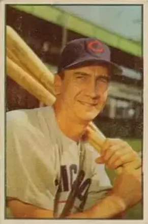 1953 Bowman Color #48 Hank Sauer