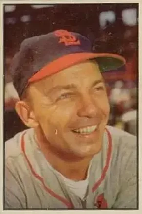 1953 Bowman Color #49 Ed Stanky