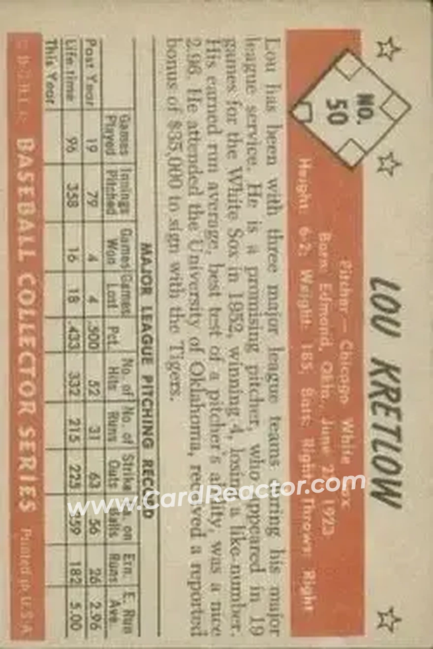 Back of Lou Kretlow