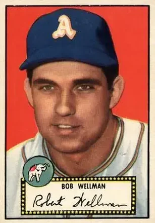 1952 Topps #41 Bob Wellman