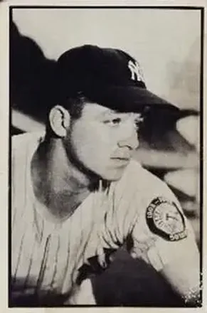 1953 Bowman Black & White #54 Bill Miller