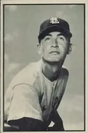 1953 Bowman Black & White #59 Duane Pillette